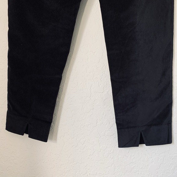 NWT‎ Frances Valentine Lucy Pant Black Velvet Japanese Stretch Women 14 Luxury - Picture 5 of 9